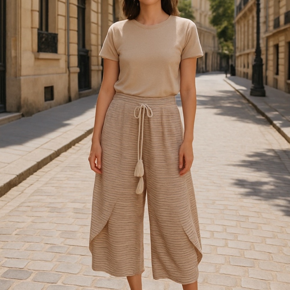 The Greii Stylish Lounge Pants with Slit